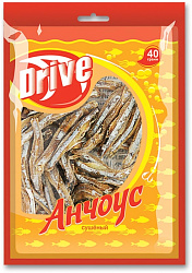 Анчоус солено-сушеный DRIVE 40гр/100шт